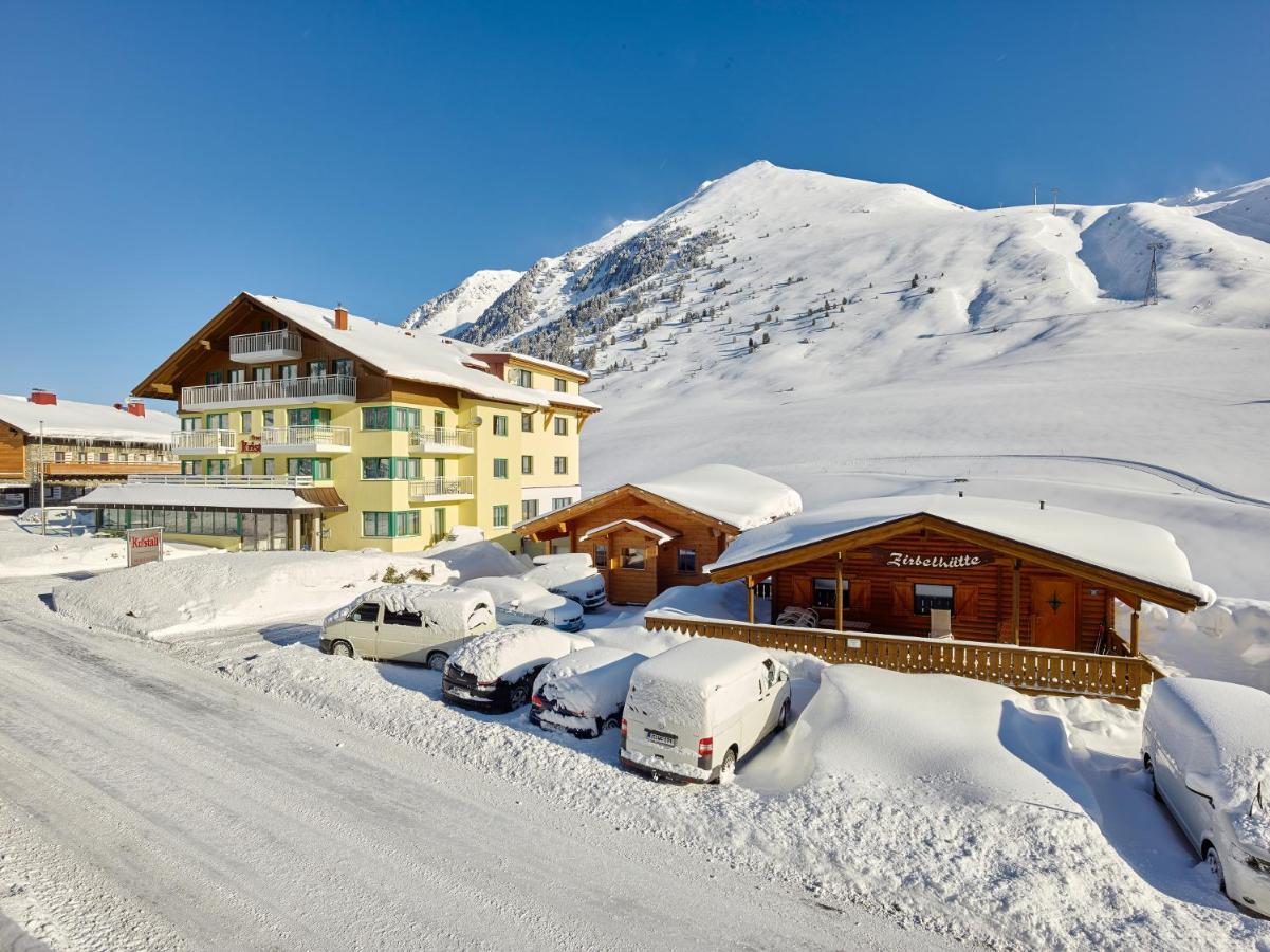 Hotel Garni Kristall Kühtai Exterior foto